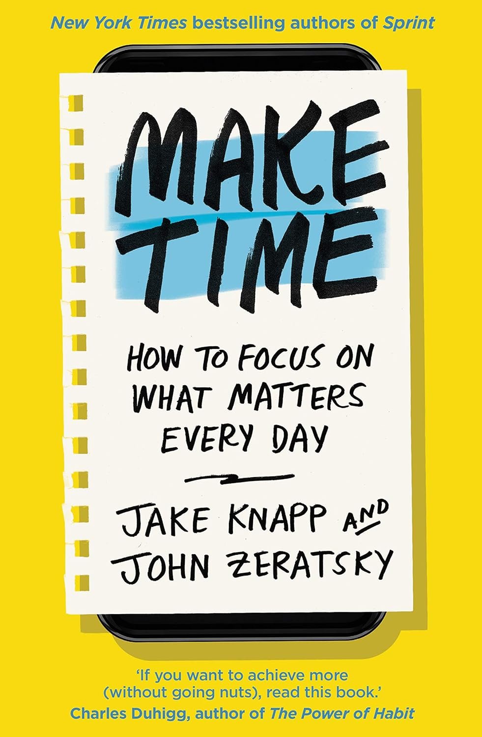 Make Time book cover