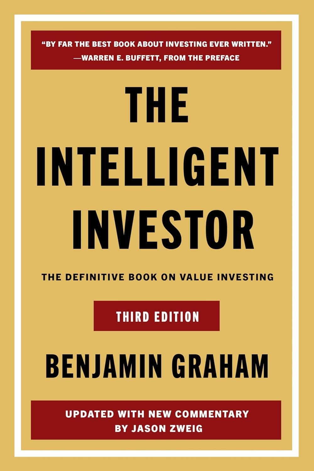 The Intelligent Investor book cover
