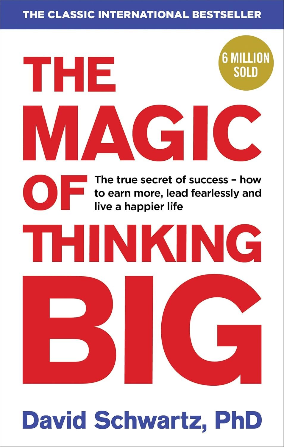 The Magic of Thinking Big book cover